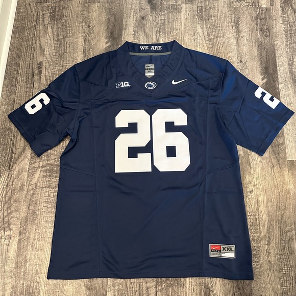 Saquon Barkley Penn State Blue Jersey Men’s Size S-XXL - Picture 5 of 8